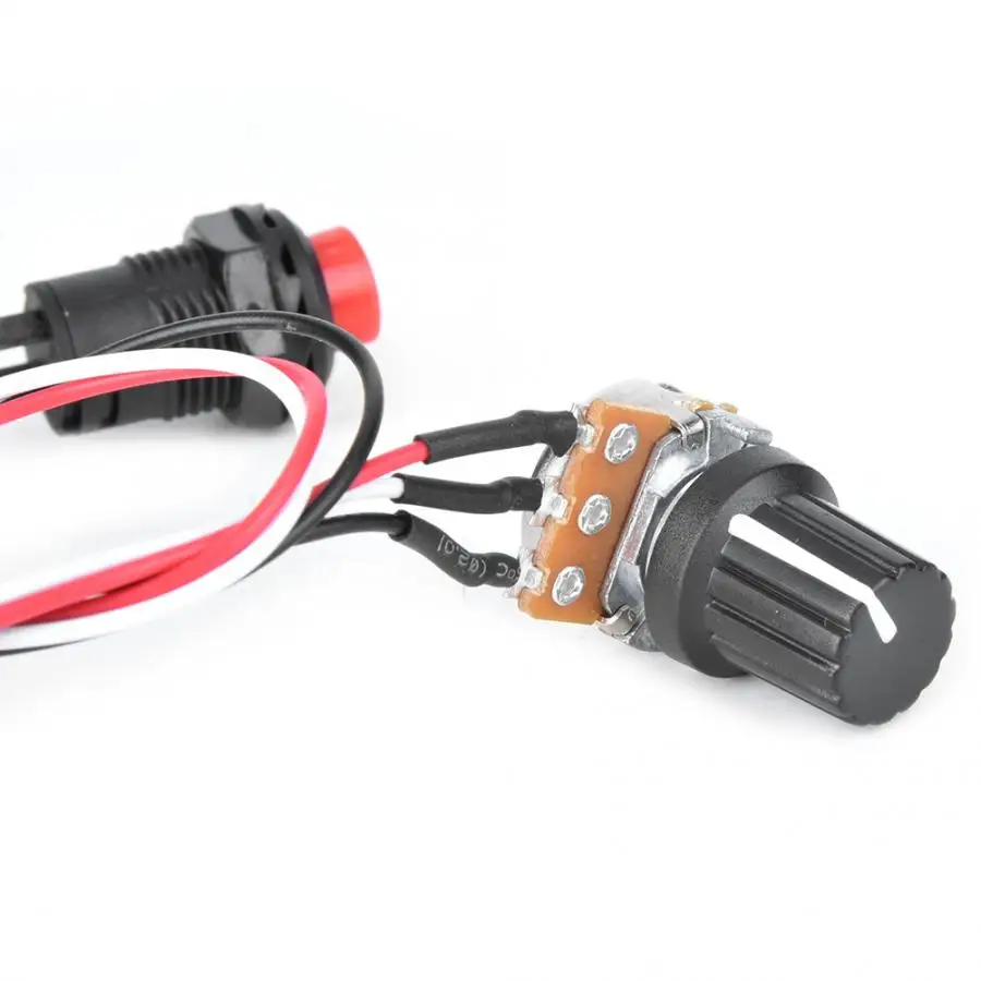 Мягкий пусковой PWM DC регулятор скорости двигателя 6~ 24 В CW CCW переключатель вращения контроллер беззамочные Переключатель Регулятор Двигателя