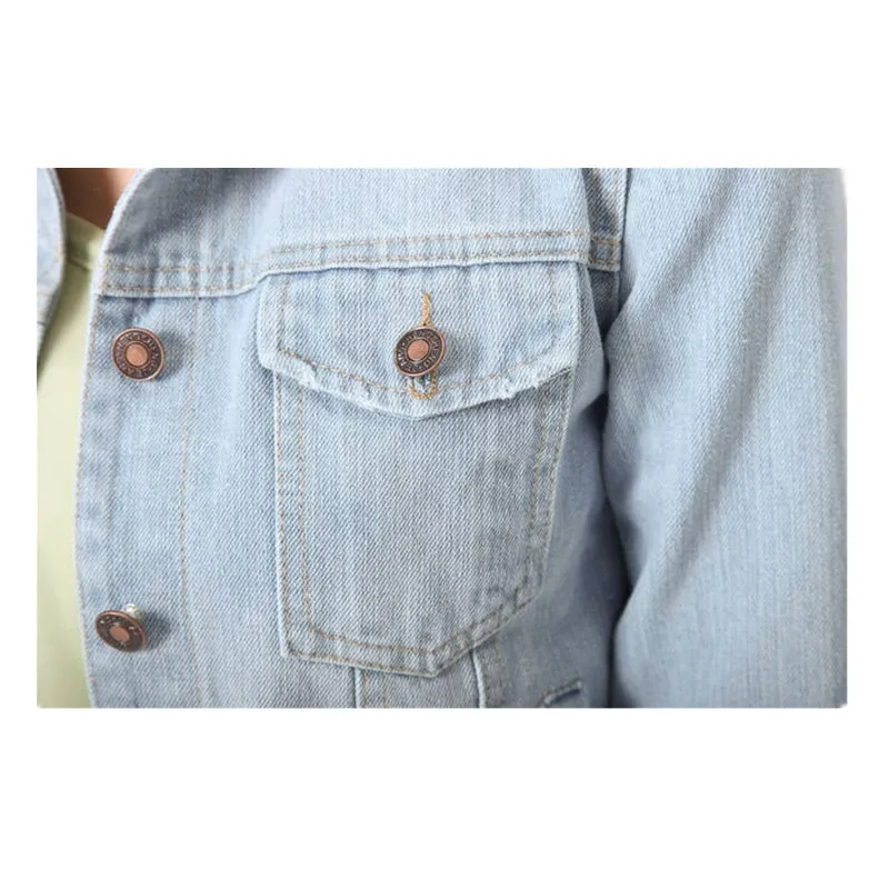 4XL джинсовая куртка короткое пальто для стайлинга автомобилей женская модная