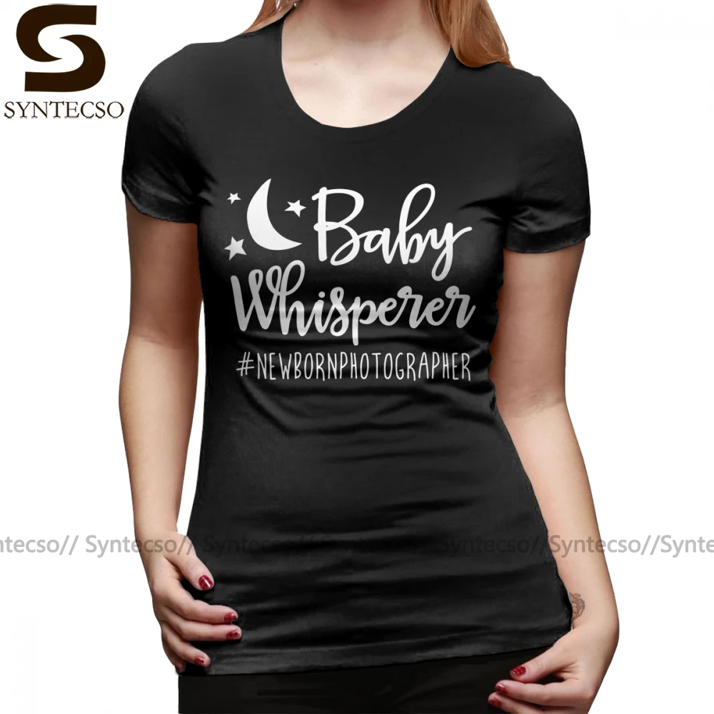 Футболка фотографа детская шепот новорожденного футболка с коротким рукавом