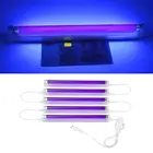 Ультрафиолетовая лампа UVA BLB T5, черная лампа с CFL фиолетовыми лампами для обнаружения, насекомых, выращивания растений, сценического декора, 365 нм