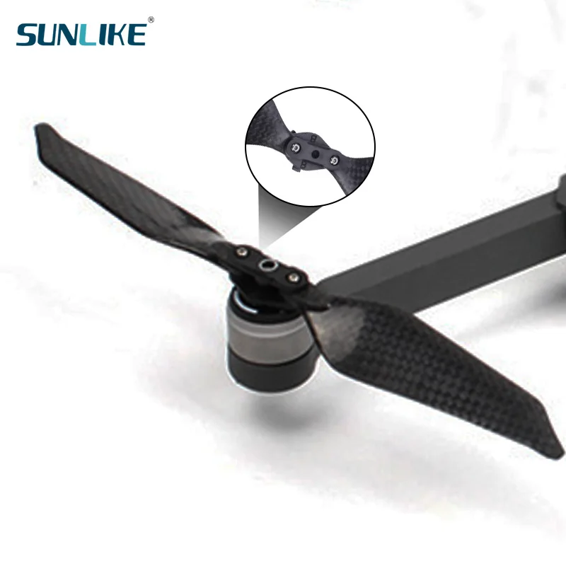 2 пары пропеллеров из углеродного волокна с низким уровнем шума 8743F складные
