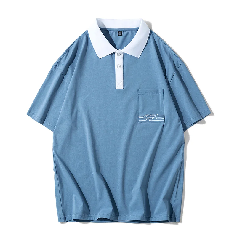 WWKK брендовая одежда новинка Мужская рубашка поло мужская деловая и повседневная