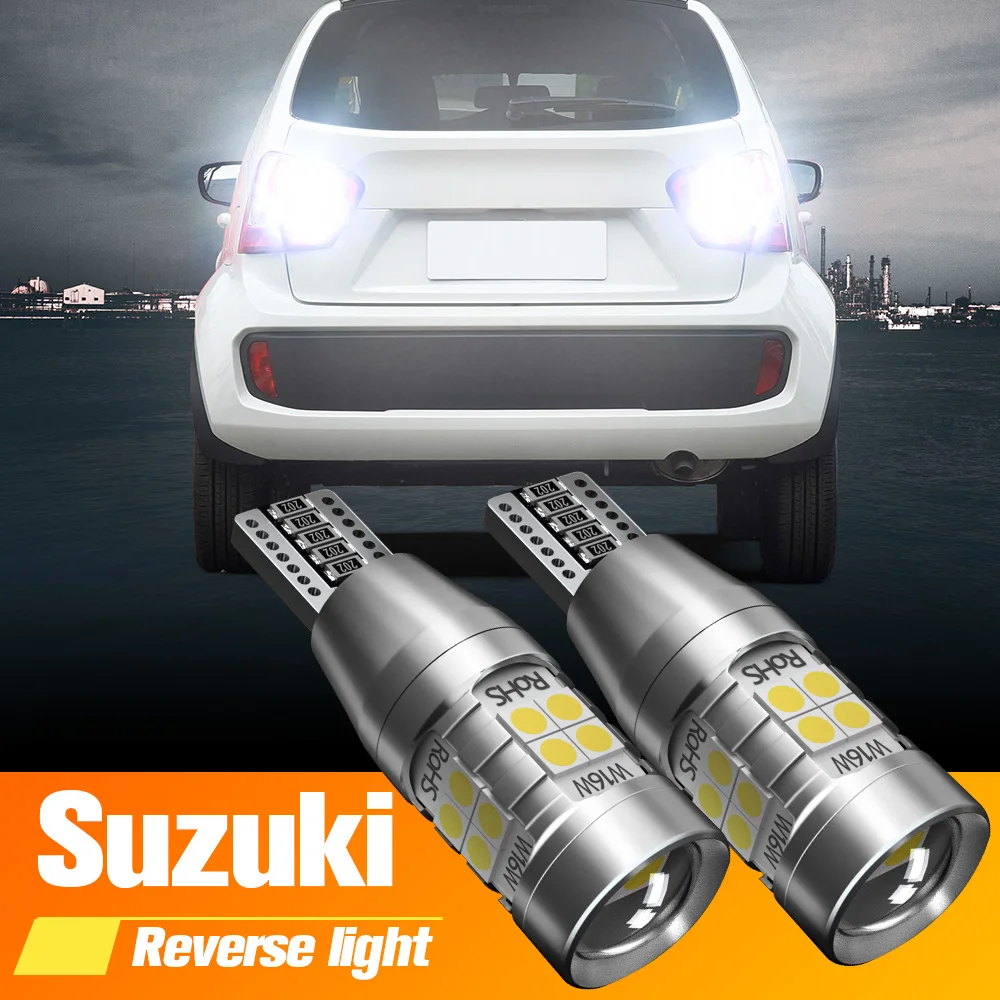 Светодиодная лампа задсветильник хода W16W T15 921 Canbus для Suzuki Grand Vitara 1998-2015 Ignis 3 Swift 5 mk5
