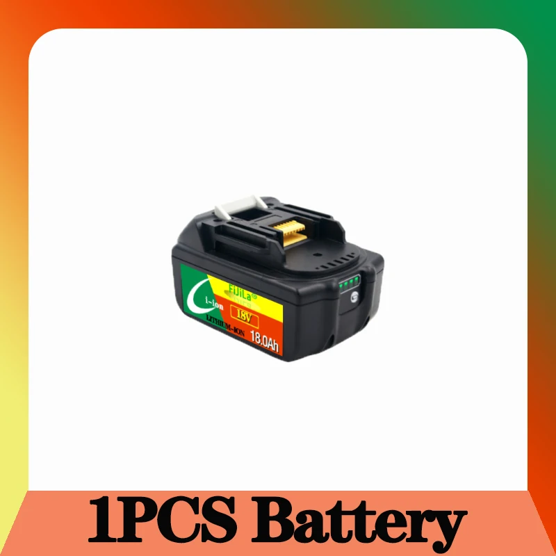 

Original BL1860 Rechargeable Battery 18V 18Ah Lithium ion for Makita 18V Battery for BL1840 BL1850 BL1830 BL1860B LXT 400