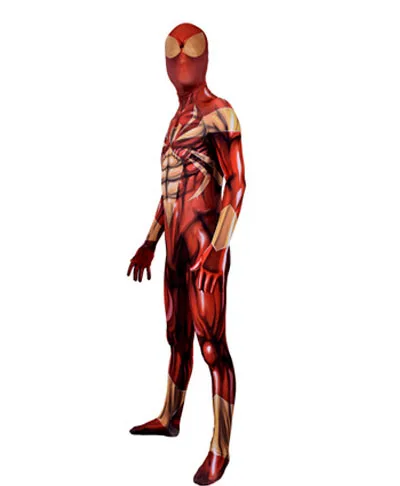 Костюм супергероя зентай для косплея взрослых и детей костюм на Хэллоуин