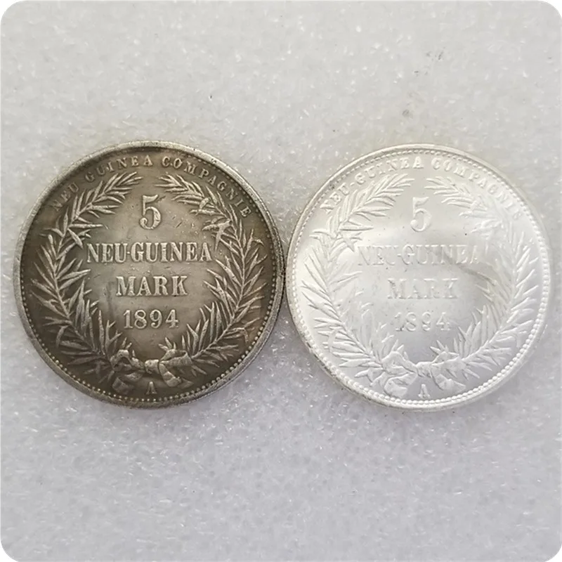 1894 Германия 5 mark Новая морская монеты старая монета КОПИЯ для коллекции