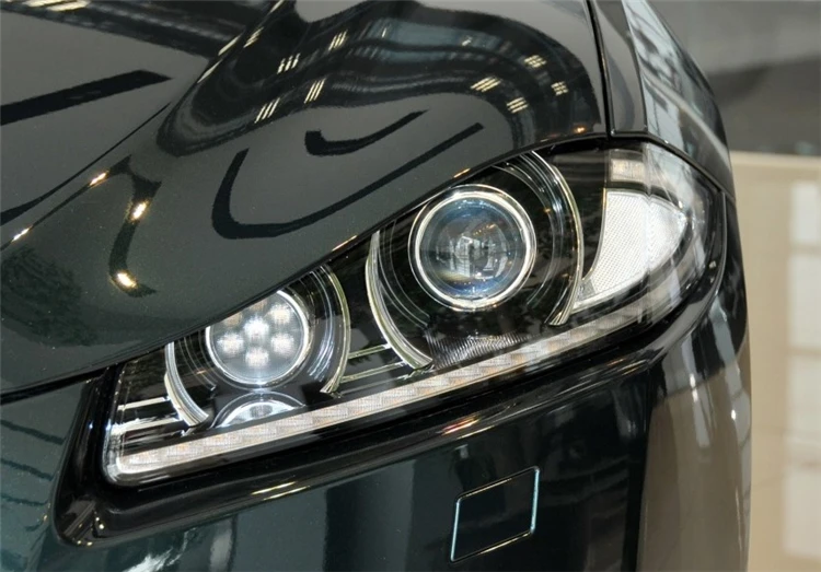 

Подходит для налобных фонарей Jaguar XF 12-15, новые Налобные фонари Jaguar XFL, прозрачный абажур xf, маска-корпус лампы
