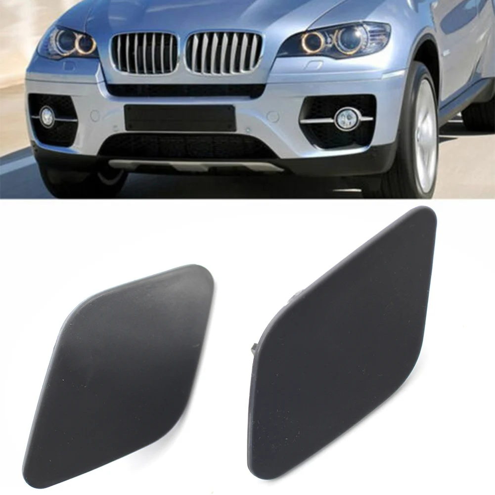 

X5 X6 Car Front Headlight Washer Nozzle Cover Left & Right For BMW E70 E71 E72 2008 2009 2010 2011 2012 2013 2014