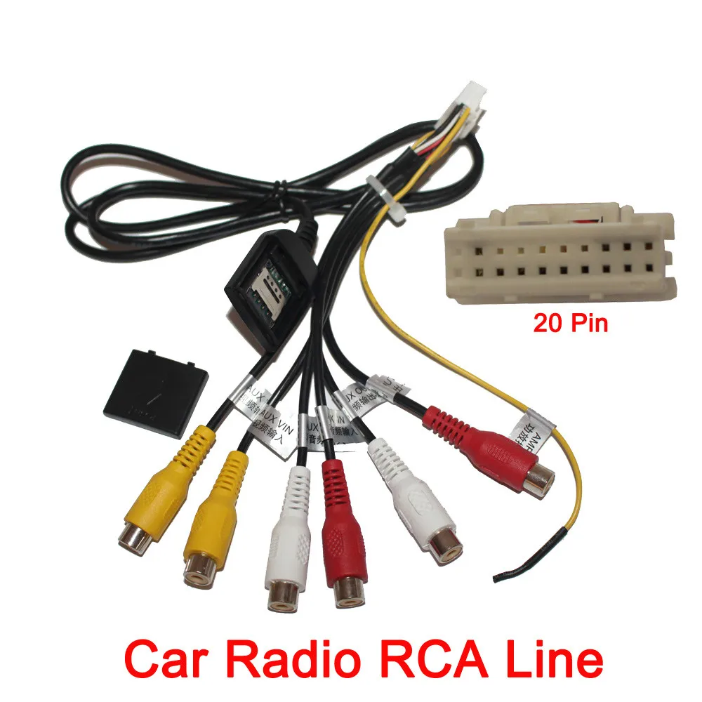 20-контактный разъем для автомобильного стереомагнитолы, RCA выход, AUX провод, жгут проводов, соединитель, адаптер, сабвуфер, кабель для android, ав...
20-контактный разъем для автомобильного стереомагнитолы, RCA выход, AUX провод, жгут проводов, соединитель, адаптер, сабвуфер, кабель для android, ав...