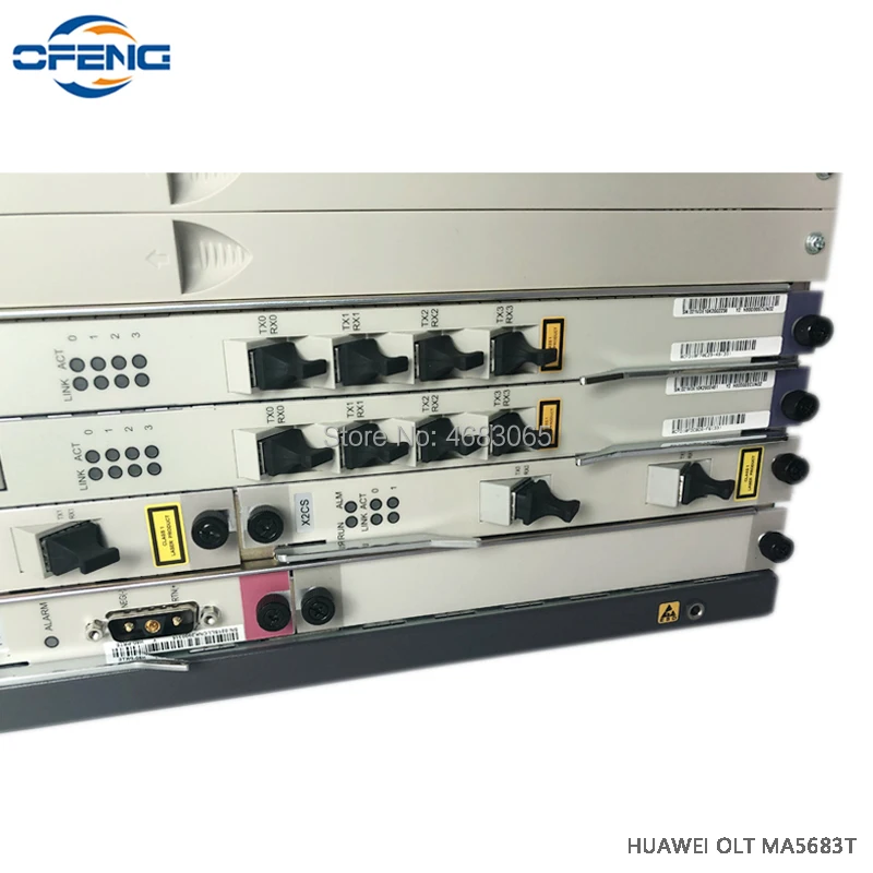 Huawei MA5683T 1G OLT Fttb/Fttc/Ftth GPON EPON + 2xSCUN 2xPRTE 2xGICF 1xGPBD/GPFD 8 PON 16 класс B C +|Оптоволоконное