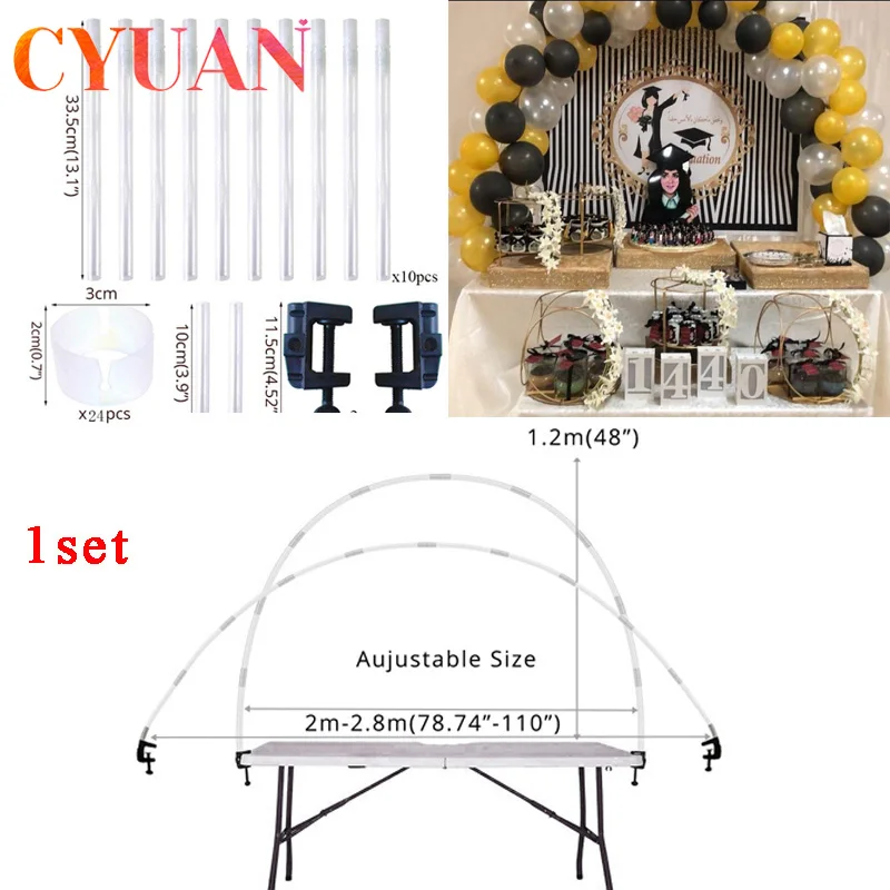 

CYUAN, свадебный воздушный шар, фотодержатель, колонна-подставка «сделай сам», воздушный шар для детей, день рождения, Свадебная вечеринка, акс...