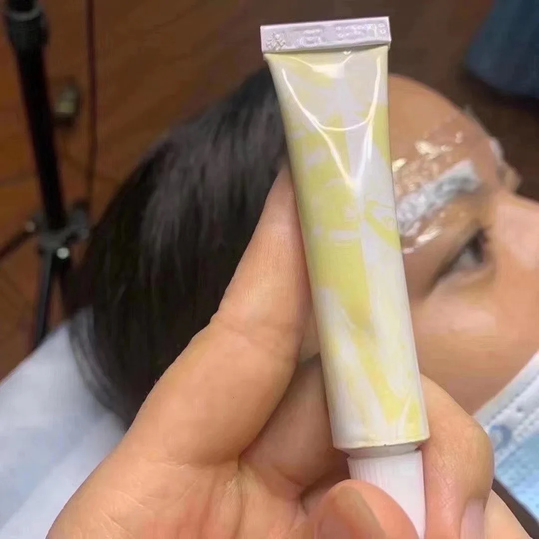 

Tattoo White Cream Before Permanent Makeup Microblading Eyebrow Lips 10g