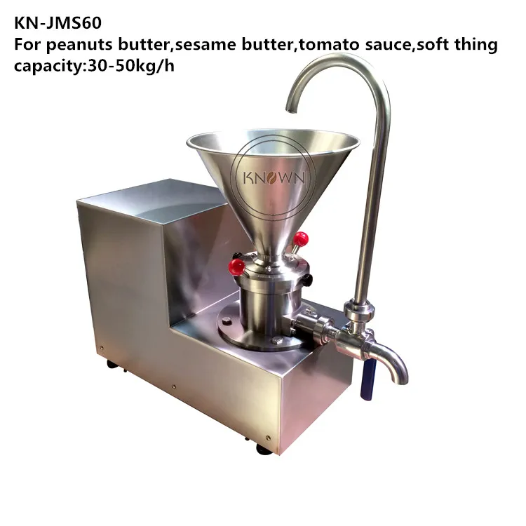 JMS60 Машина Для Производства арахисового масла коллоидная мельница паста