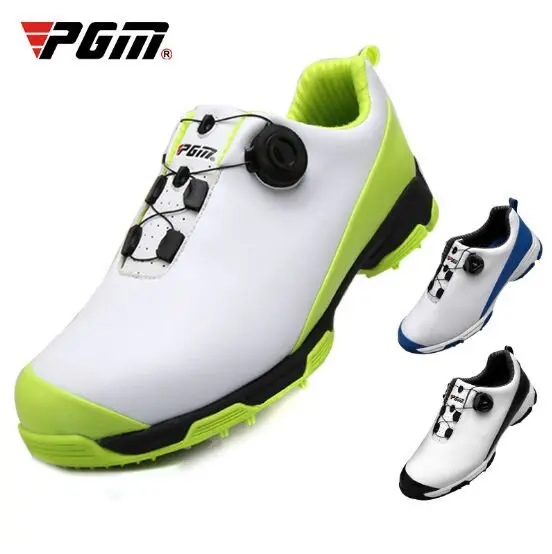 Golf Shoes Men Waterproof Sports Shoes Knobs Buckle Shoes Mesh Lining Breathable Anti-slip Sneakers for Male
