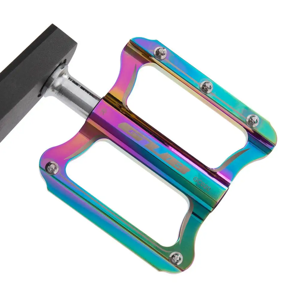 Алюминиевые педали для велосипеда Bicicleta с плоской платформой велосипедные