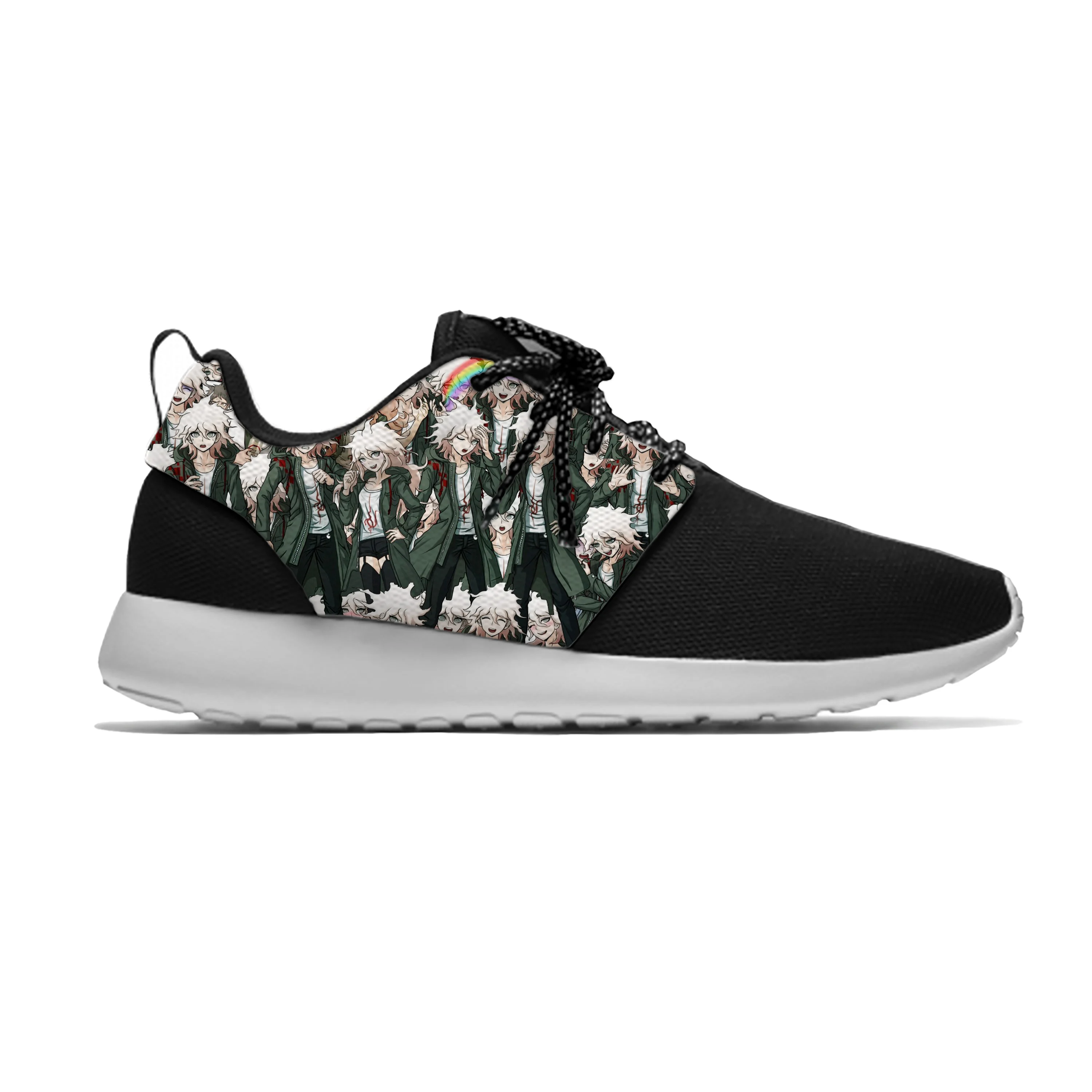 

Anime Game Manga Danganronpa Nagito Komaeda Funny Sport Running Shoes Casual Breathable Lightweight 3D Print Men Women Sneakers