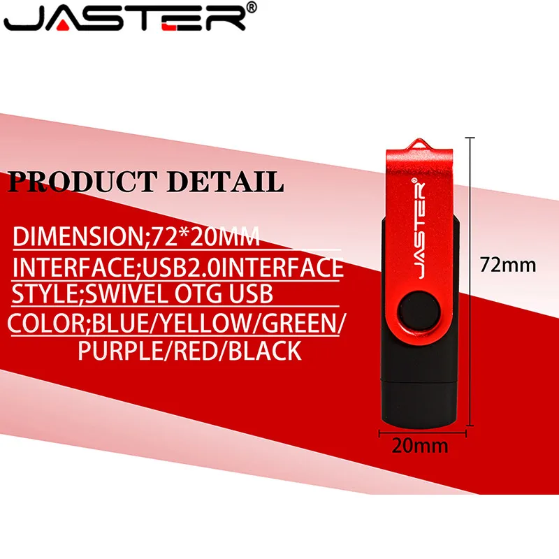 Флеш накопитель USB 2 0 OTG для смартфона 64 ГБ 8 16 32 128 ГБ|USB флэш-накопители| |