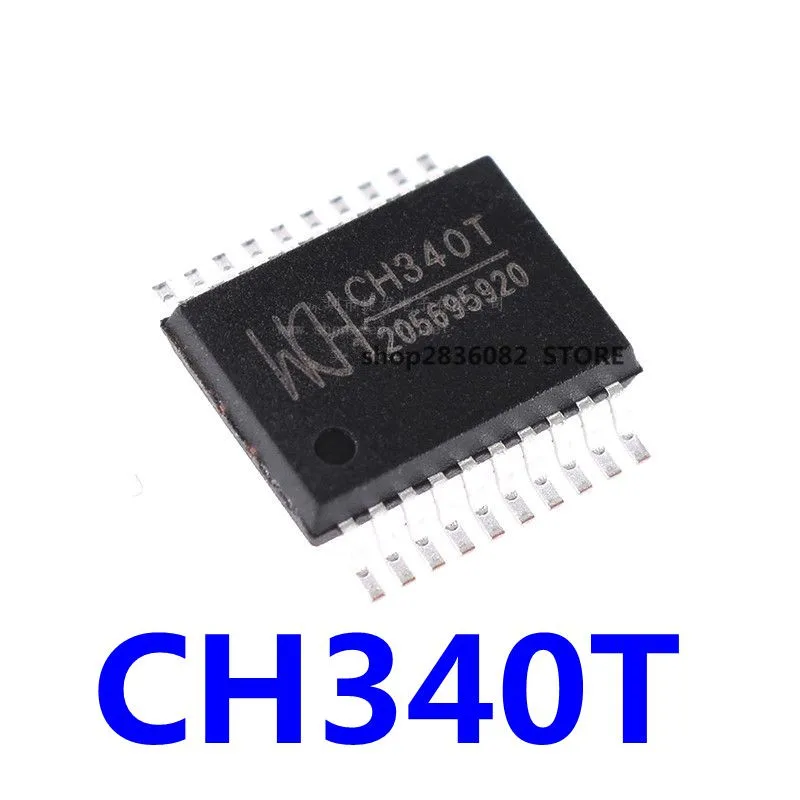 

10 шт./lote CH340T SSOP20 USB для последовательного порта 232 чип IC