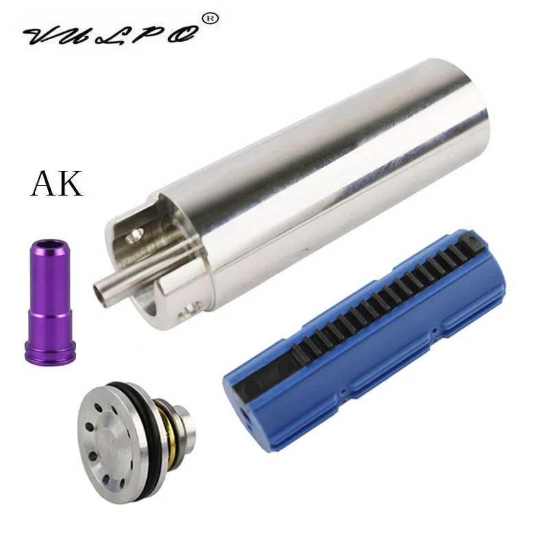 

VULPO High Quality 15 Teeth Piston Stainless Steel CNC Milled One-Piece Solid Cylinder Built-in Cylinder Head Piston Head Nozzle