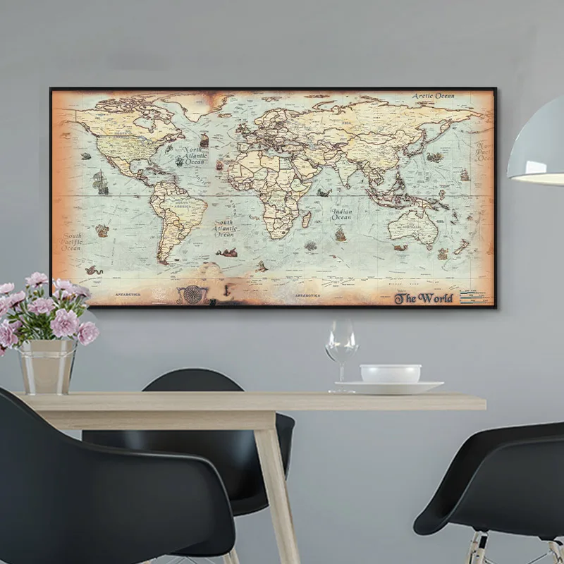 Настенные художественные картины печать и постер ретро искусство морской океан