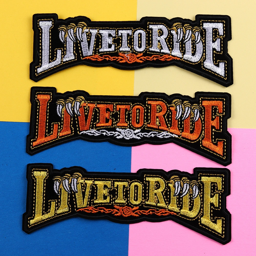 Панк Стиль орел с буквенным принтом Щенячий патруль Live ездить и вышивкой череп