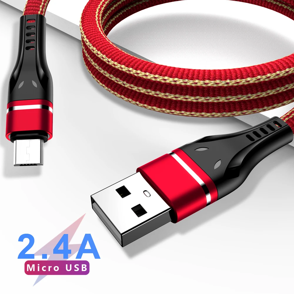 MUSTTRUE USB 2.4A Micro кабель для Samsung s6 s7 edge huawei mata 10 lite p10 мобильный телефон зарядный