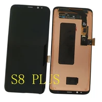 100 original amoled display with frame for samsung galaxy s8 plus g955 g955f g955u g955fd lcd touch screen repair parts