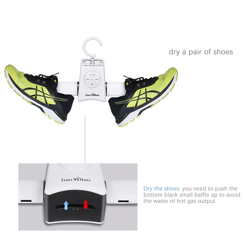 Электрическая сушилка для одежды Портативная обуви таймер подогрева мини