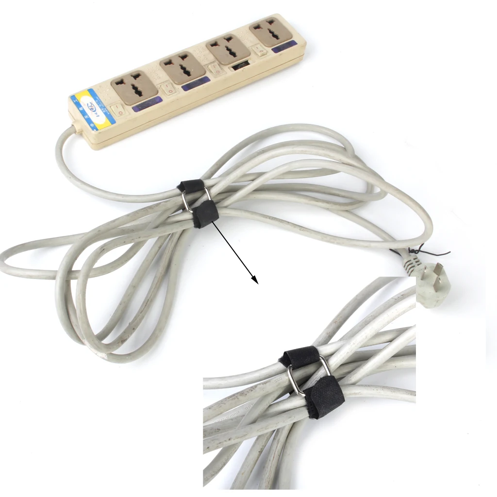 10 шт. многоразовые нейлоновые ремешки с пряжкой | Электроника