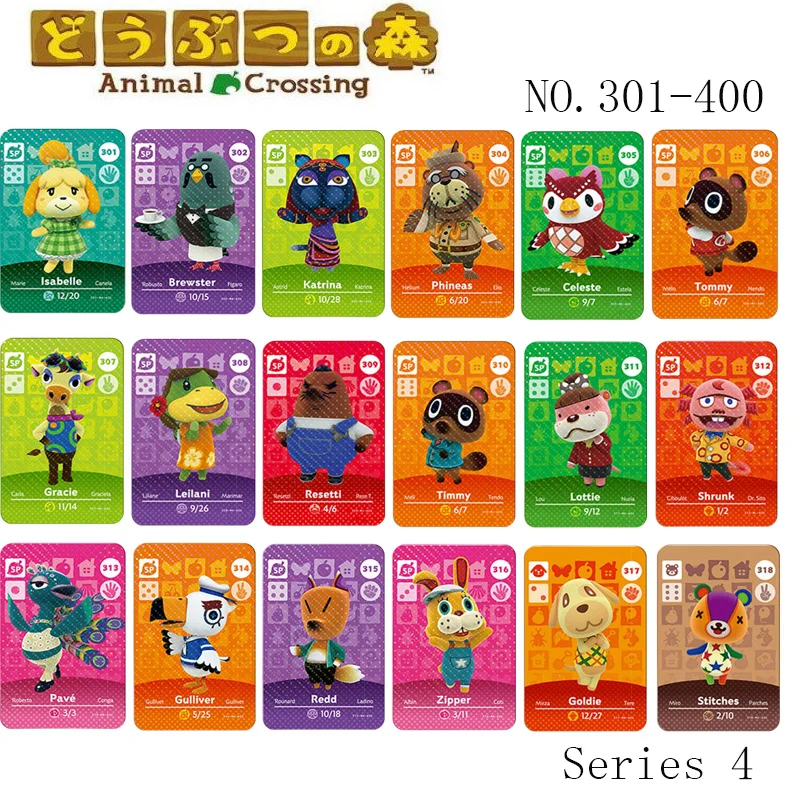 Animals Crossing Series 4 New Horizons Amiibo Cards High Quality 27pcs Game Set Animal Tags for NS Switch Wii | Игрушки и хобби