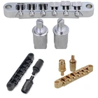 Хромированный штатный бридж и 2 колеса для электрогитары