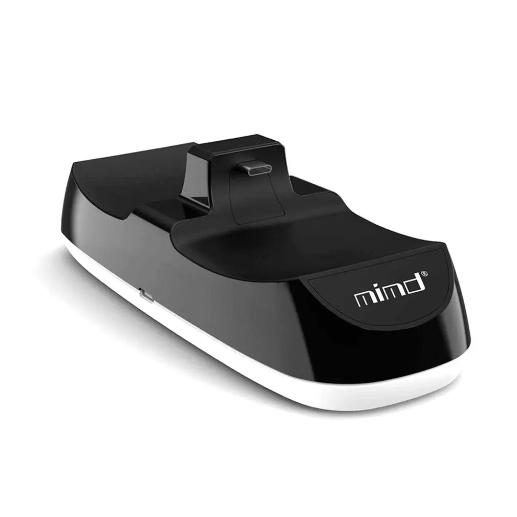 

Game Controller Dual Charger With LED Light Dual Controller Charging Base Wireless Controller Charger For PS5