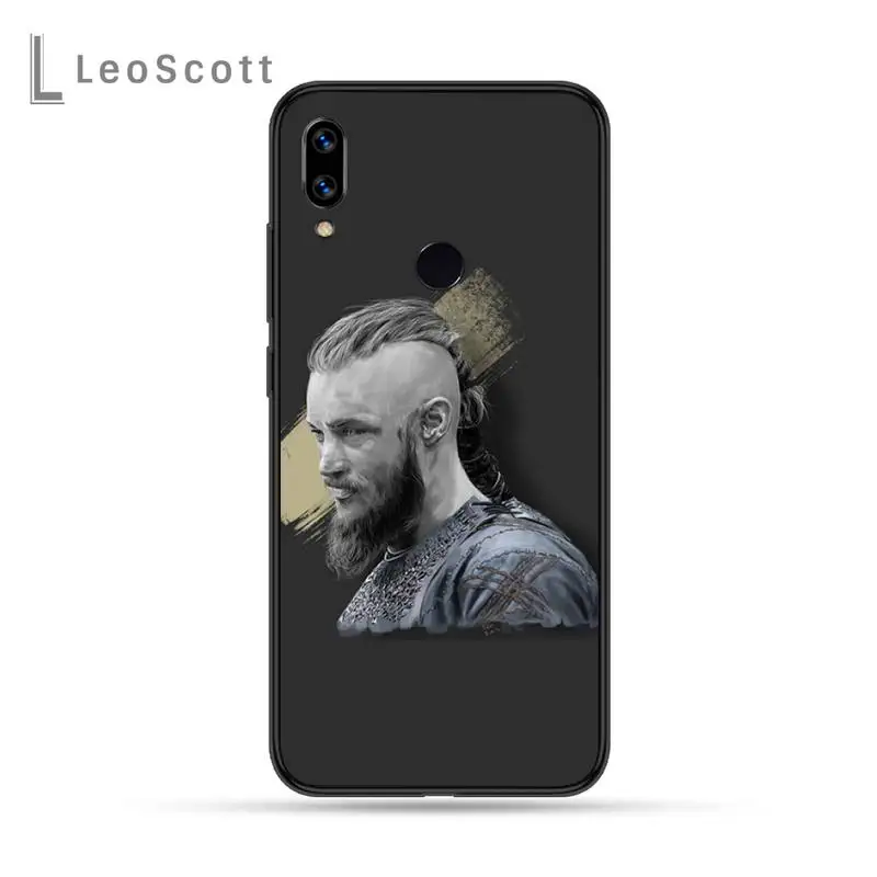

Ragnar Lothbrok Vikings Phone Case For Xiaomi Redmi Note 4 4x 5 6 7 8 pro S2 PLUS 6A PRO