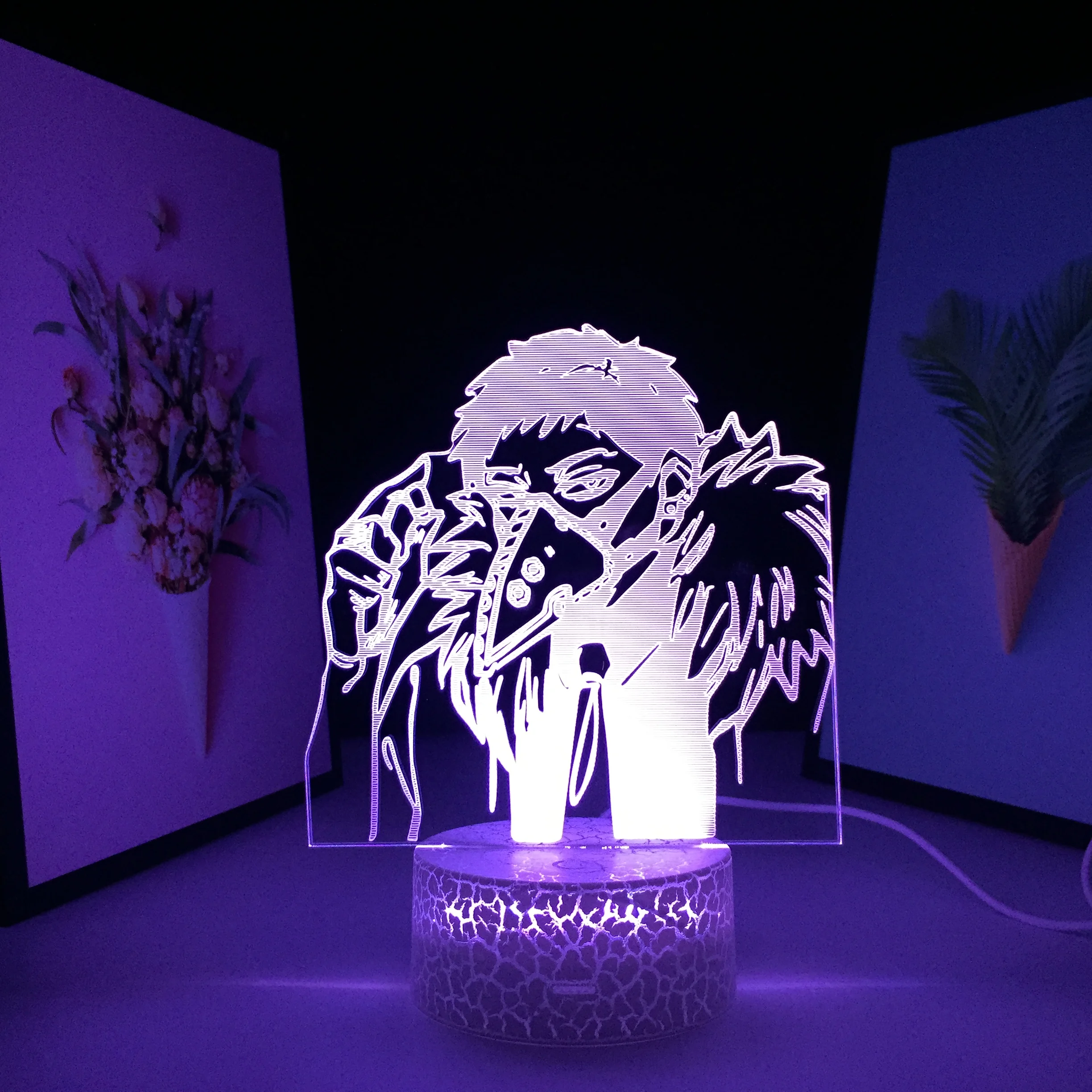 

Светодиодная 3D лампа для дома и спальни