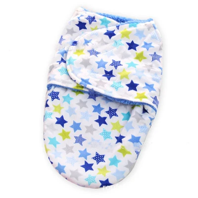 50 32cm Newborn Детский спальный мешок, зимний конверт для новорожденных, детский утепленный бархатный вязаный теплый спальный мешок, шерстяной спальный мешок для коляски - Цвет: 50 32cm Newborn