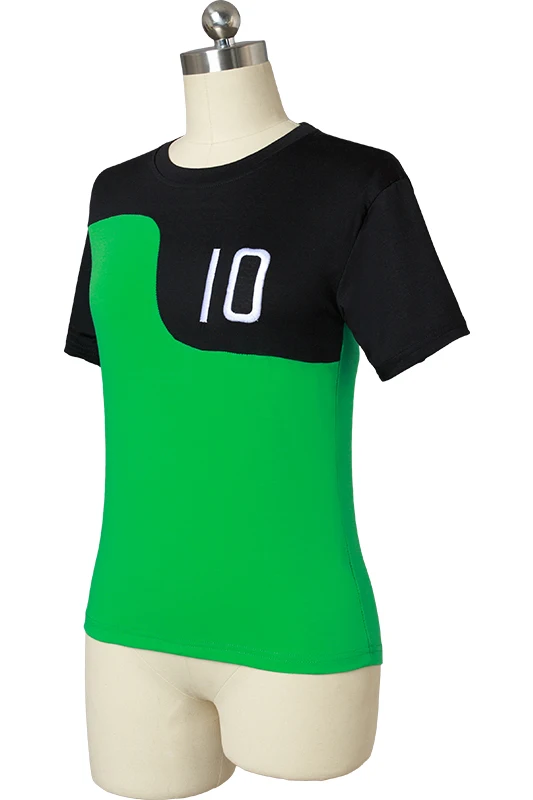 Детский/Взрослый Костюм Бен Теннисона для косплея из аниме 10 хлопковая Футболка