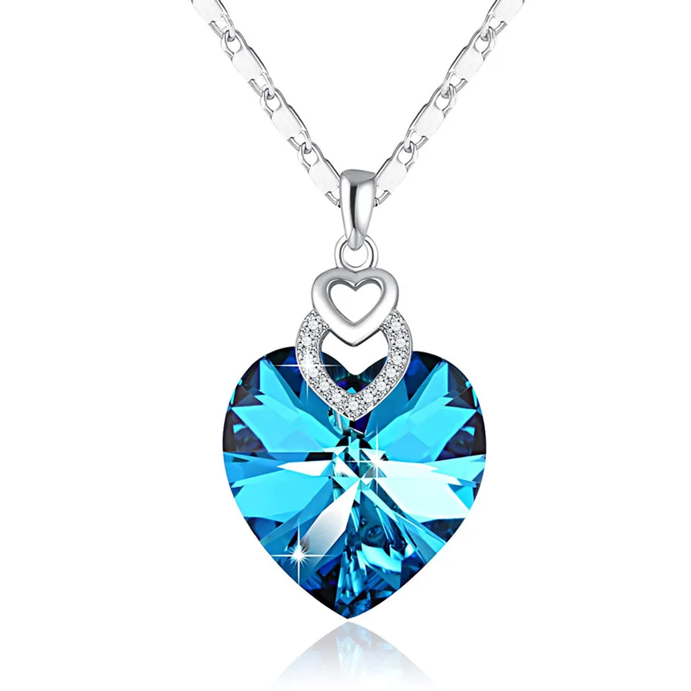 Warben Фарбен украшенный кристаллами от Swarovski аметистовая Подвеска для колье модное