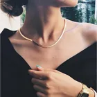 Модное женское элегантное ожерелье с цепочкой с блестками нагрудник для вечерние Двухслойное ожерелье ювелирное изделие ожерелье-чокер