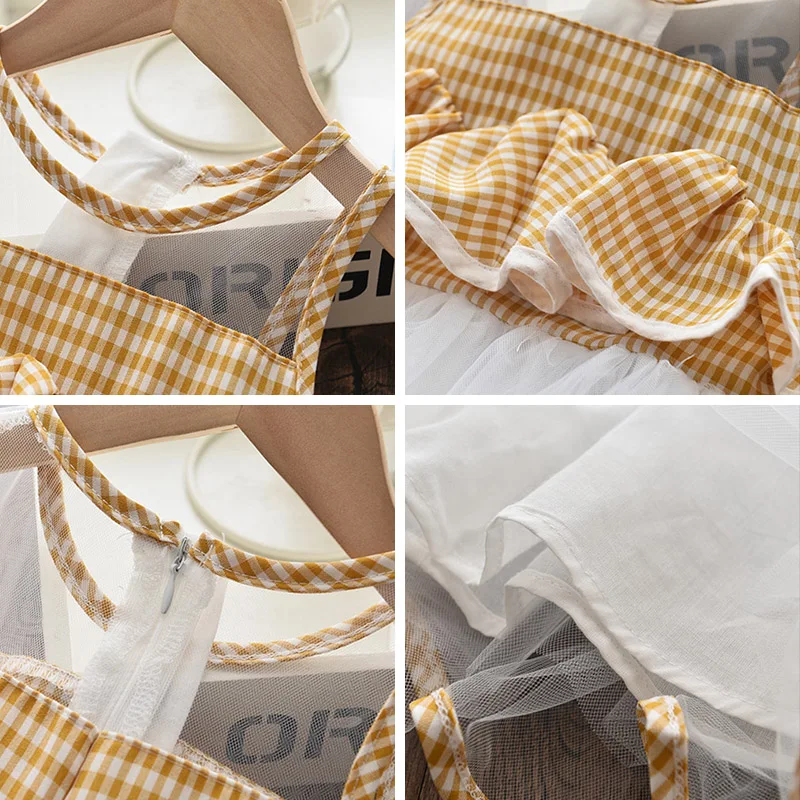 Bear Leader/платье принцессы для девочек Новые милые вечерние платья Детские