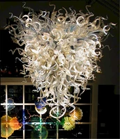 wholesale 100 mouth blown art modern murano glass pendant lamps