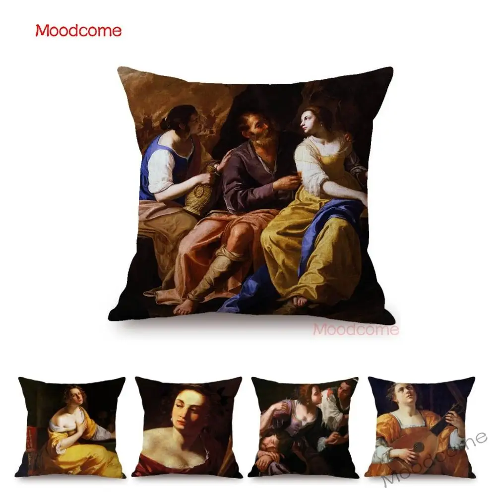 Artemisia Gentileschi известная картина маслом старинная женщина месть насилие настенное