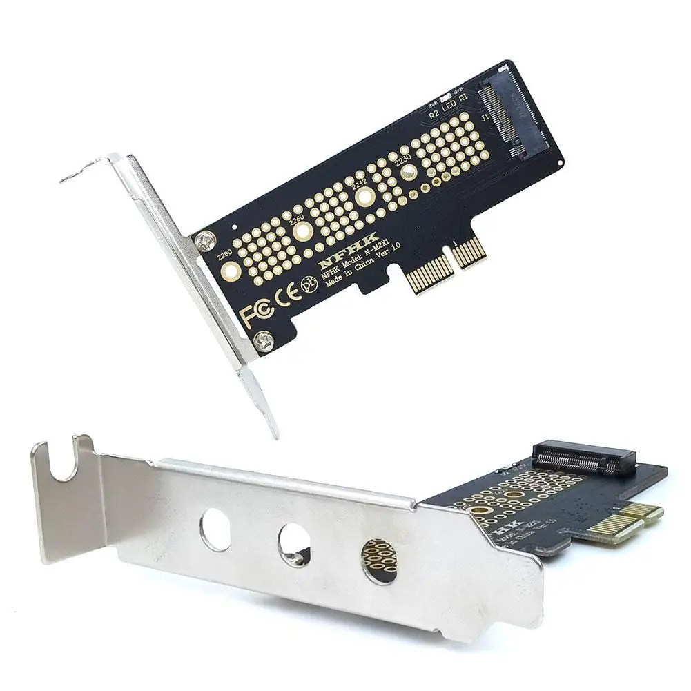 Карта адаптера SSD M.2 NVME NGFF на PCIE 3 0 ПК компьютерный адаптер Жесткий диск расширения