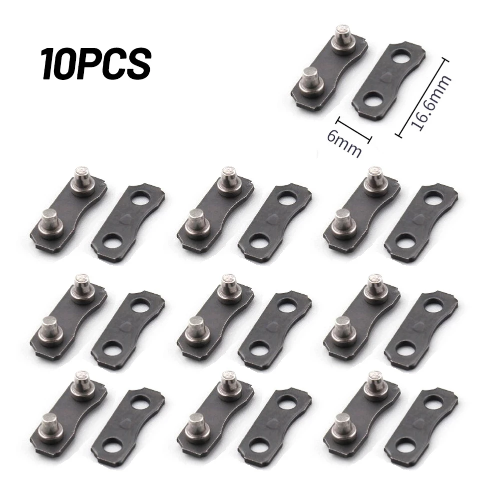 10 шт. стальные цепные соединения цепной пилы ремонтные комплекты для
