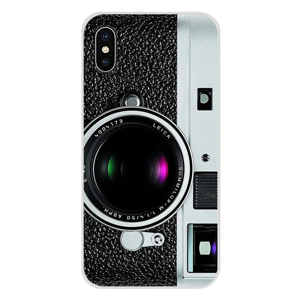 Аксессуары Чехлы для телефона leica камера немецкий Sony Xperia XA1 XA2 XZ1 XZ2 Z1 Z2 Z3 compact M2 M4 M5 C6