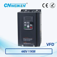 wk600 vector control frequency converter 440v three phase variable frequency inverter for motor 11kw ac frequency drive