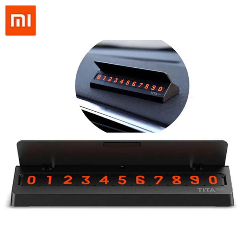 Оригинальный чехол для Xiaomi mijia Bcase TITA откидной тип автомобиля парковки номерной