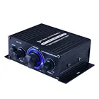 Домашний цифровой усилитель мощности AK170270, аудио hi-fi 12 В, маленький 2-канальный портативный мини-усилитель для домашнего кинотеатра и караоке