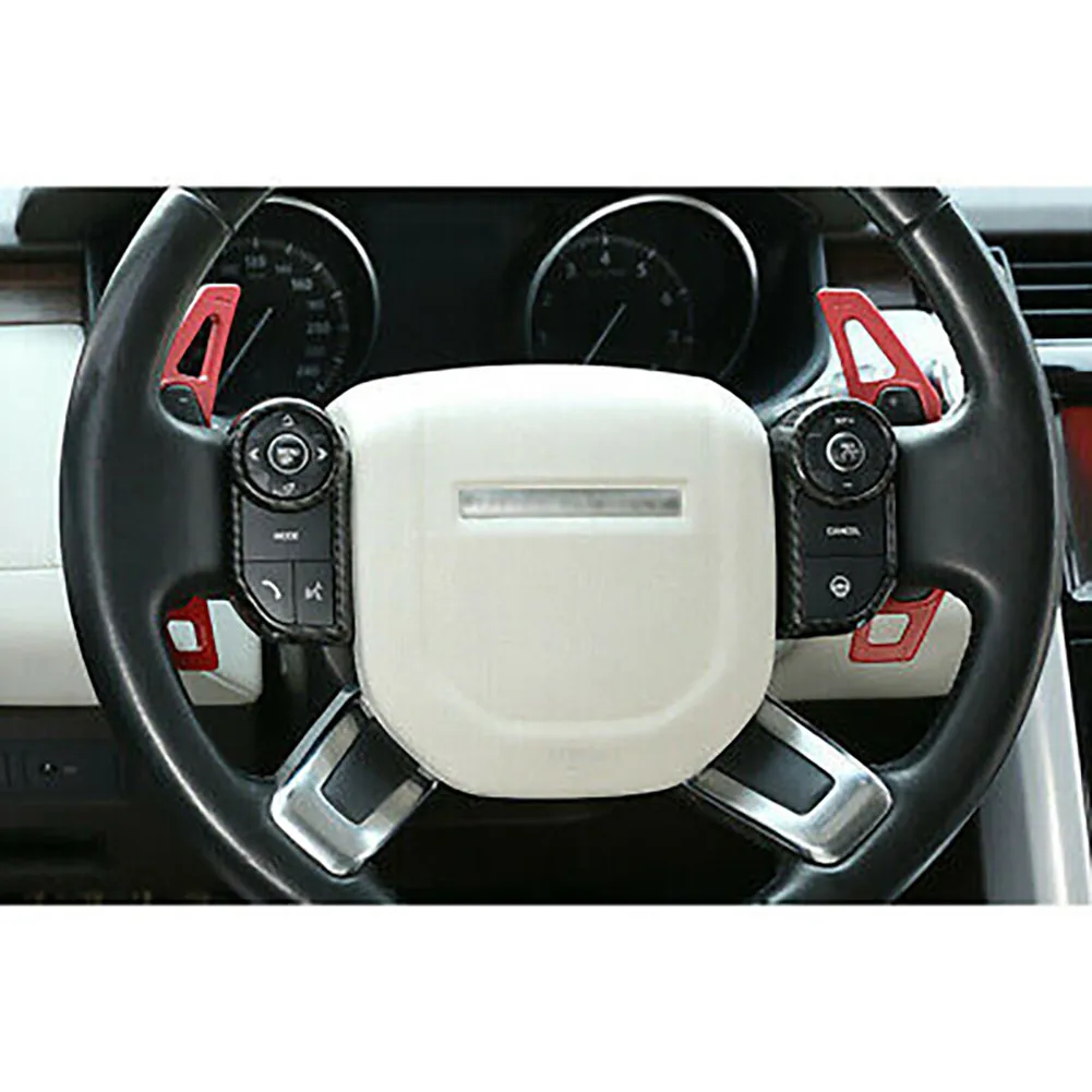 

Strip Trim Steering Wheel Trim 4pcs/Set ABS For Land Rover Range Rover Sport