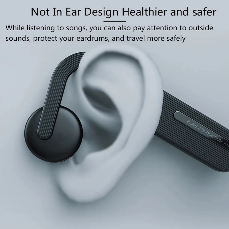 Беспроводные Bluetooth-наушники X14 с костной проводимостью стереонаушники