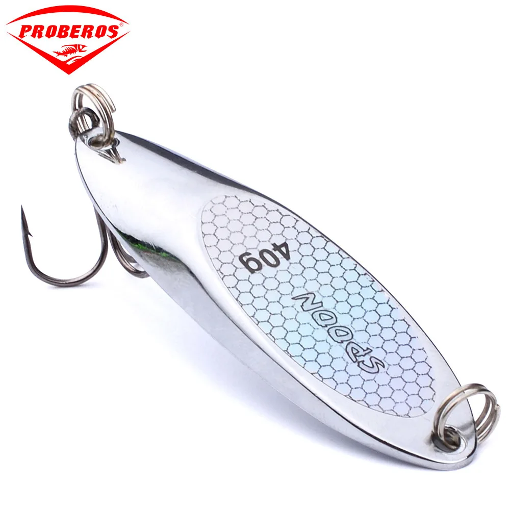 

1Pcs Metal Spoon Sequin Baits Fishing Lure Silver Hard Bait Artificial Bass Paillette Steel Hook Tackle Lures
